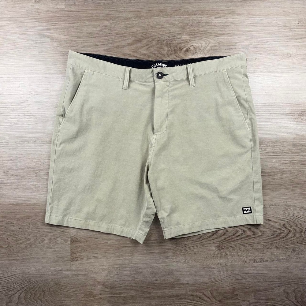 Billabong Crossfire Submersibles Hybrid Stretch Walk Shorts Khaki 38